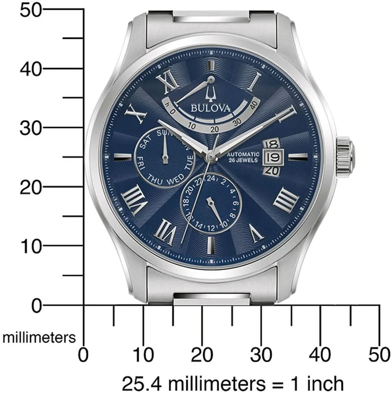 Bulova Classic Wilton 96C147 Herrenuhr • Automatikwerk • Gangreserveanzeige
