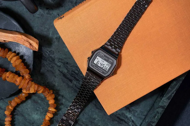Casio Vintage A158WETB-1AEF Uhr • Kultiges Retro-Design • LED-Beleuchtung
