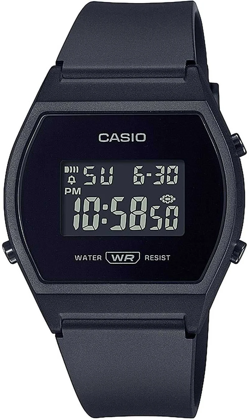 Casio Collection LW-204-1BEF Damenuhr • Kultiges Retro-Design • Multifunktional
