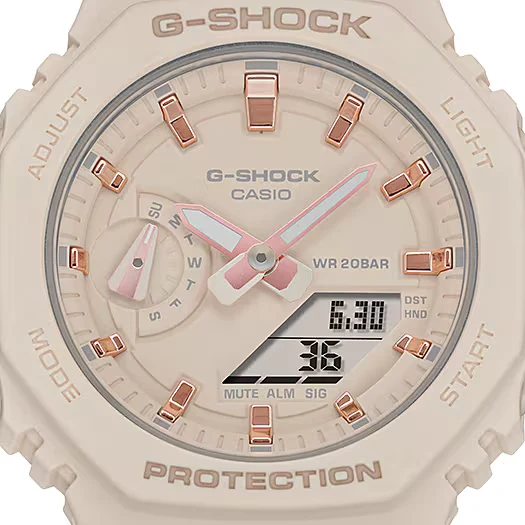 Casio G-Shock GMA-S2100-4AER Damenuhr • Extreme Stoßfestigkeit • 20 Bar Wasserdicht