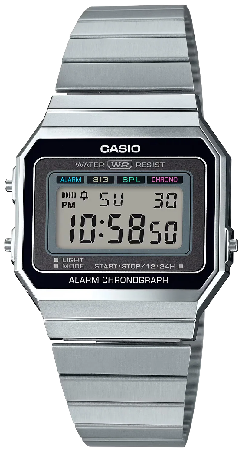 Casio Vintage A700WE-1AEF Uhr • Kultiges Retro-Design • Super schlankes Gehäuse