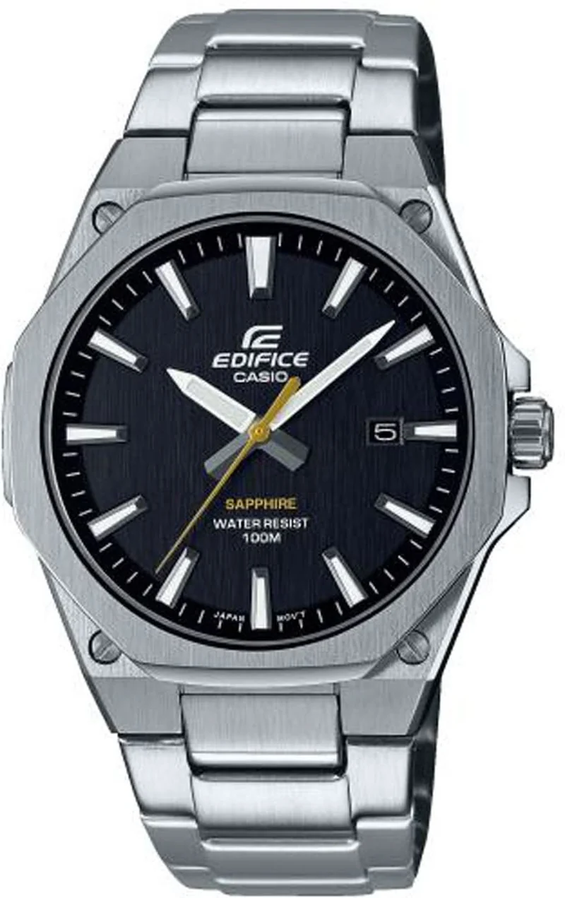 Casio Edifice EFR-S108D-1AVUEF Herrenuhr • Kratzfestes Saphirglas • Super-Slim-Gehäuse