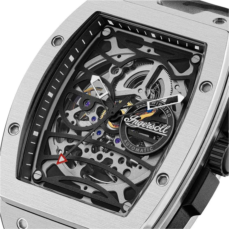 Ingersoll The Challenger I12301 Herrenuhr • Präzises Automatikwerk • Markantes Skelett-Design