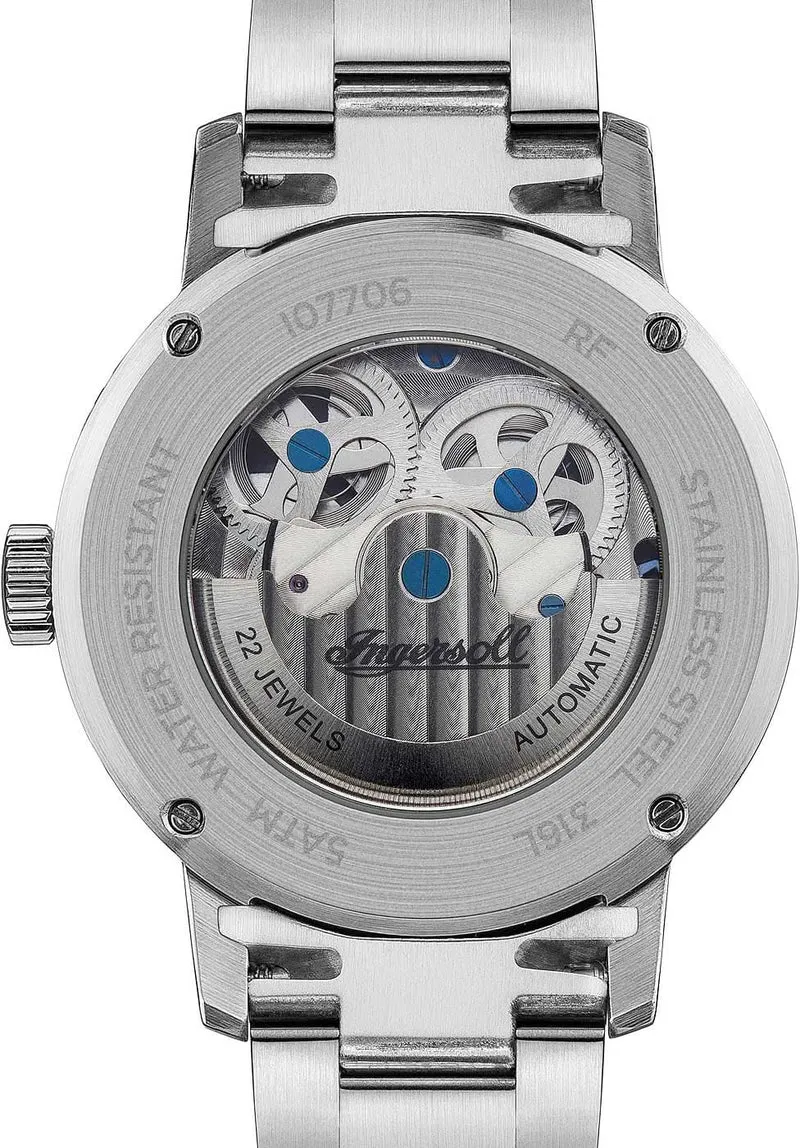 Ingersoll The Jazz I07706 Herrenuhr • Automatik • Mondphase