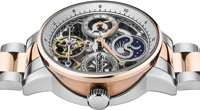 Ingersoll The Jazz I07706 Herrenuhr • Automatik • Mondphase