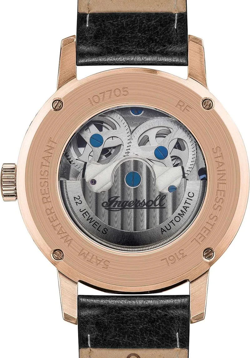 Ingersoll The Jazz I07705 Herrenuhr • Automatikwerk • Mondphasenanzeige