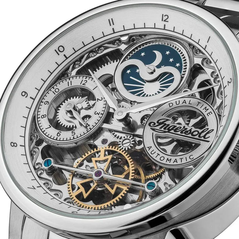 Ingersoll The Jazz I07703 Herrenuhr • Automatikwerk • Sun & Moon
