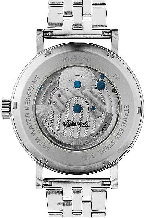 Ingersoll The Charles I05804B Herrenuhr • Präzises Automatikwerk • Massives Edelstahl-Design