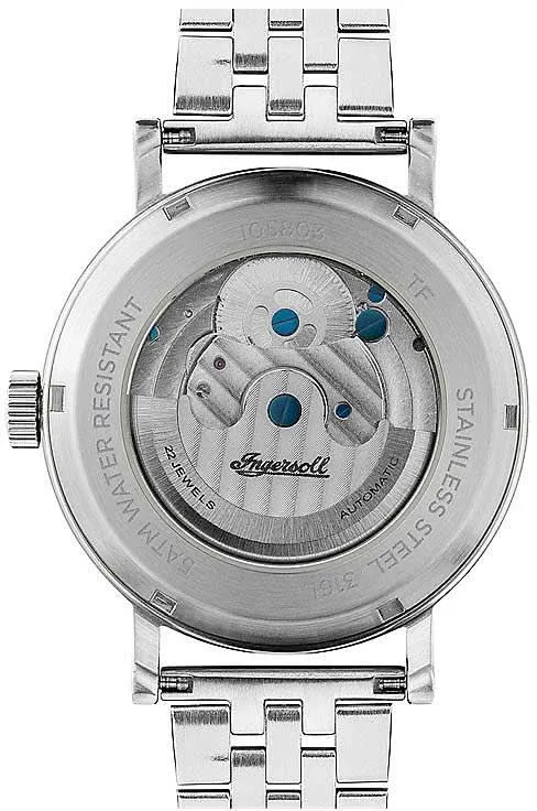 Ingersoll The Charles I05803B Herrenuhr • Skelett-Zifferblatt • Automatik