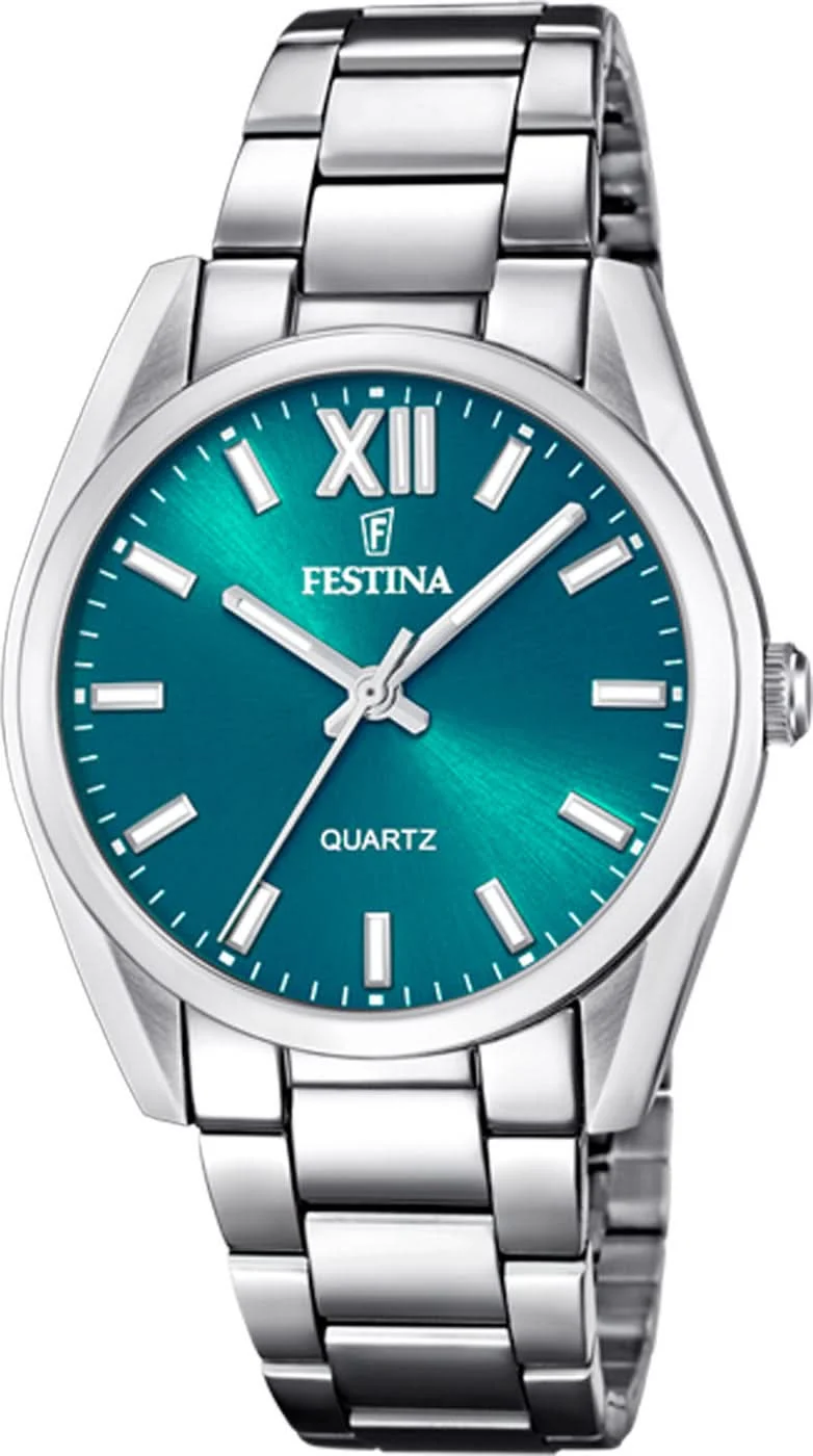 Festina Alegría F20622/C Damenuhr • Grünes Design • Edelstahl