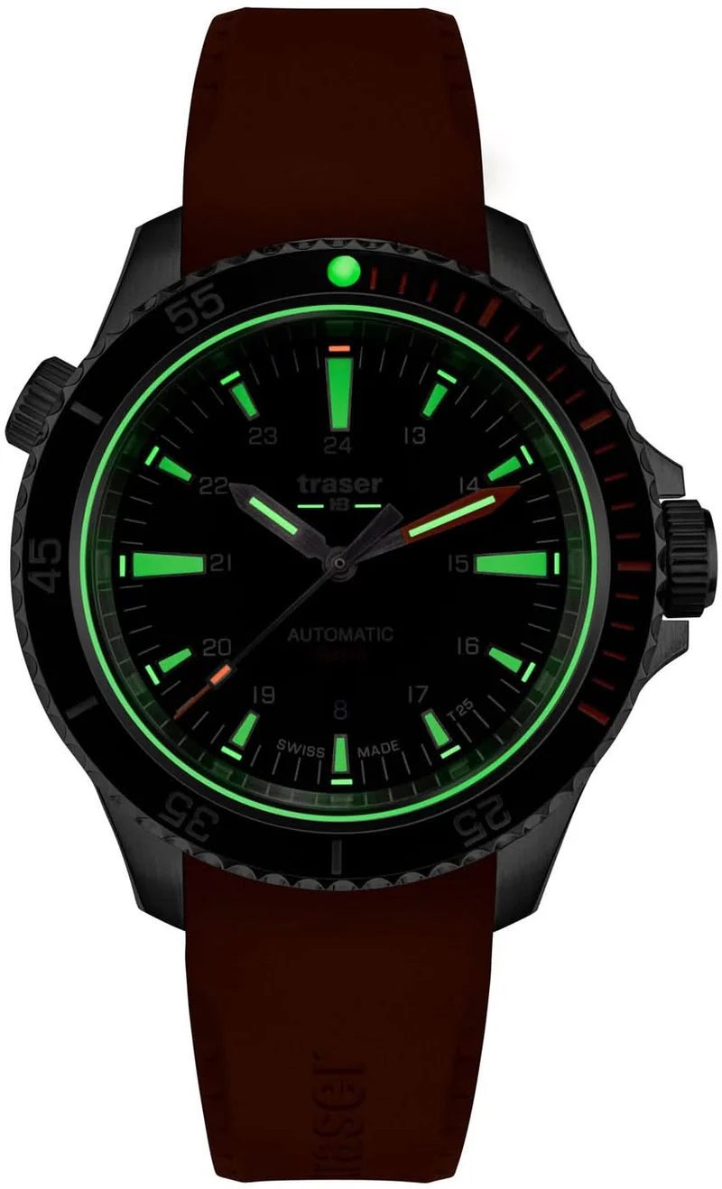 Traser P67 Diver 110323 Herrenuhr • Trigalight Leuchttechnologie • Swiss Made