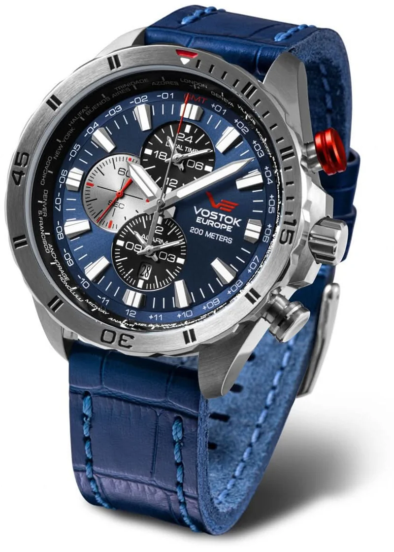 Vostok Europe Almaz YM26-320A652L Herrenuhr • 20 ATM • Alarm