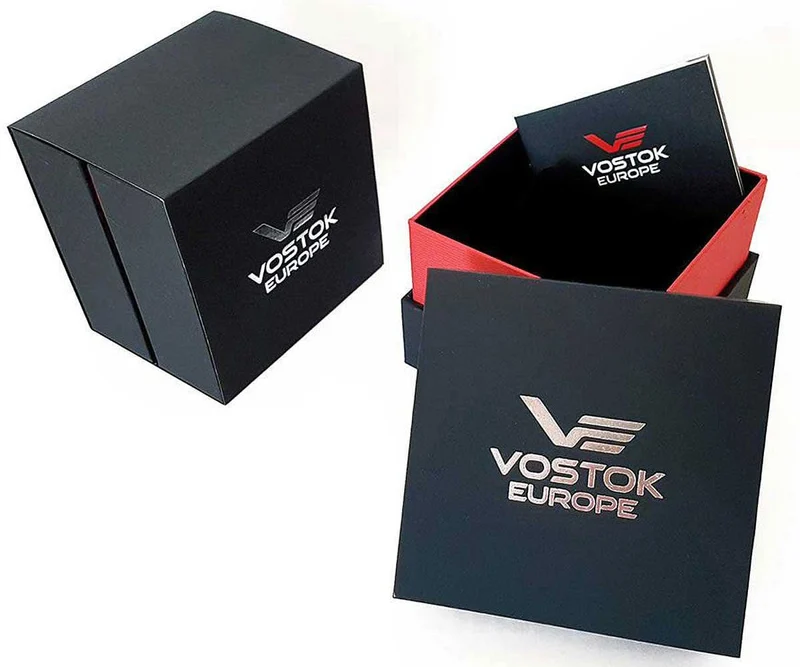 Vostok Europe Almaz YM8J-320D657 Herrenuhr • Blue PVD Design • World Timer