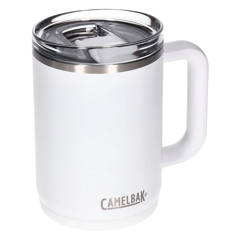 CamelBak Thrive Mug VSS 500 ml weiß – vakuumisolierter Thermo Edelstahl-Trinkbecher