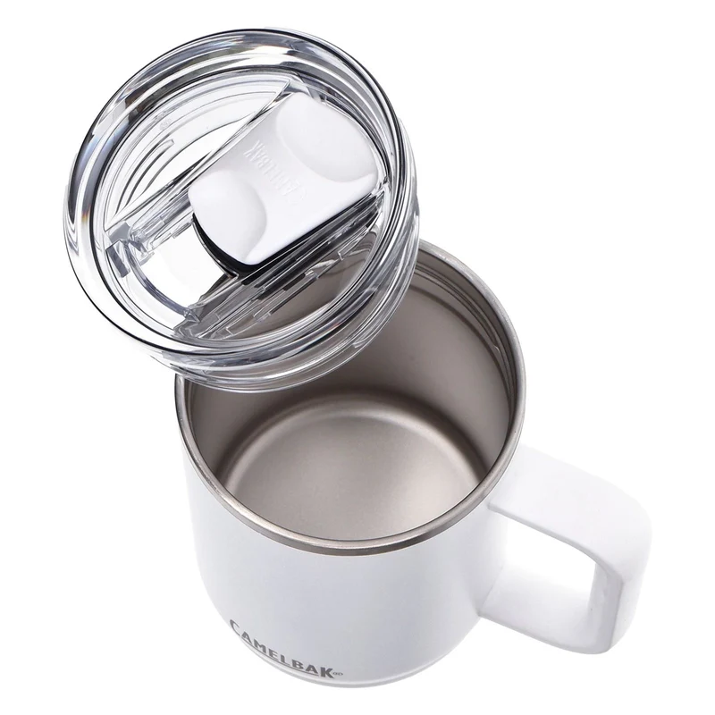 CamelBak Thrive Mug VSS 500 ml weiß – vakuumisolierter Thermo Edelstahl-Trinkbecher