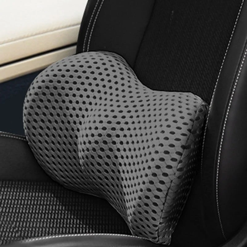 Orthopedisch Lendenkussen Memory Foam Rugsteun Bureau Auto Thuis Grijs Zwart Blauw Groen Ergonomisch | Sansoti