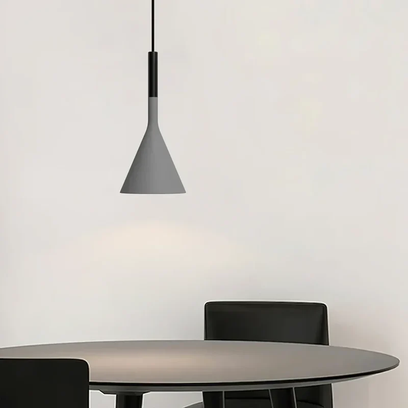 Hanglamp Betonlook Industrieel Grijs Bruin Wit Rood E27 Pendelverlichting Eettafel Keukeneiland Woonkamer | Sansoti