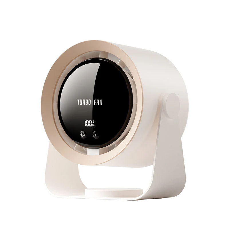 Draadloze Tafelventilator met Oplaadbare Accu Fluisterstil 36-45 dB voor Thuis Kantoor Slaapkamer Verkoeling | Sansoti