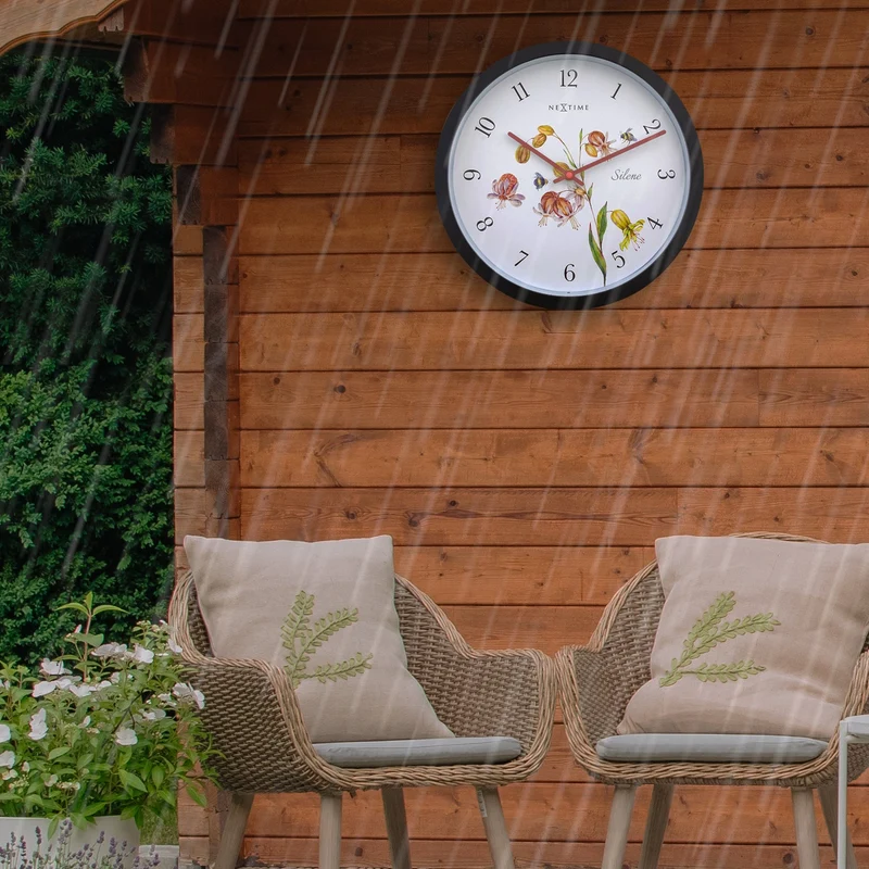 Weatherproof Outdoor clock - 30.5 cm - Silene