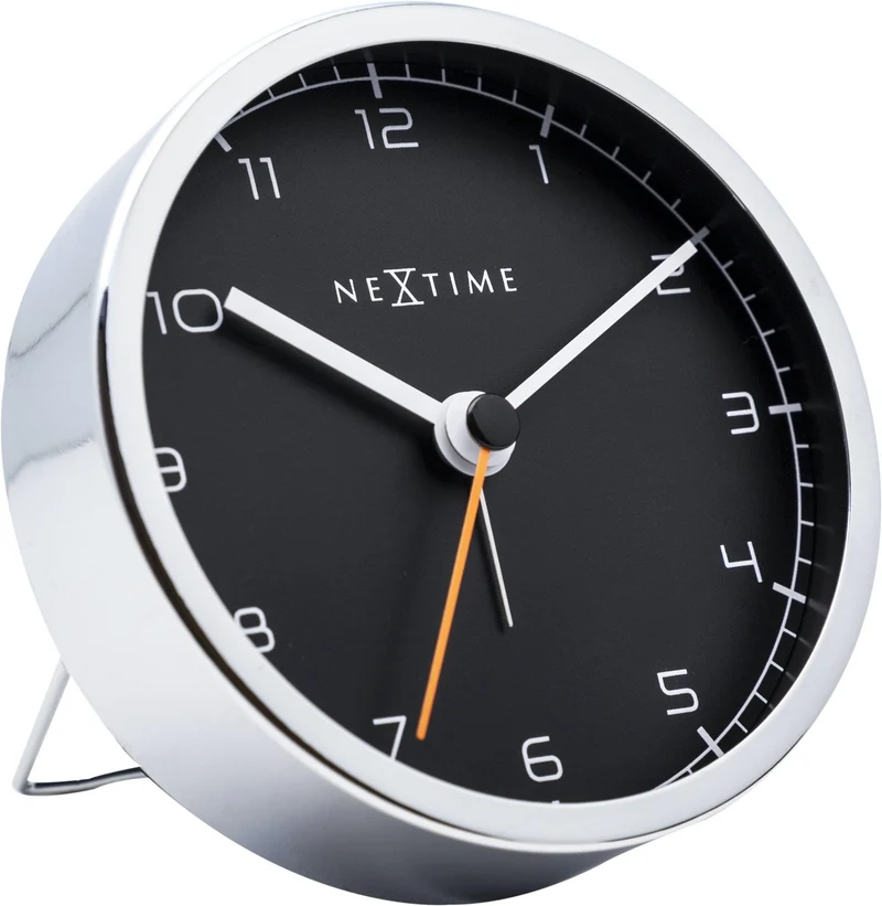 Alarm clock - 9 x 9 x 7.5 cm - Metal - 'Company Alarm'