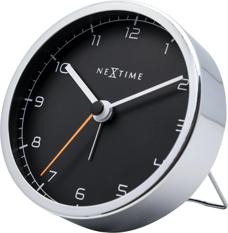 Alarm clock - 9 x 9 x 7.5 cm - Metal - 'Company Alarm'