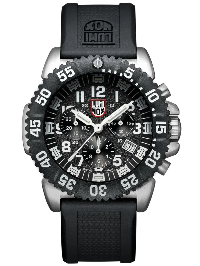 Luminox Giant Navy Seal Colormark XS.3181.F Herrenuhr Schwarz • Chronograph • LLT-Beleuchtung