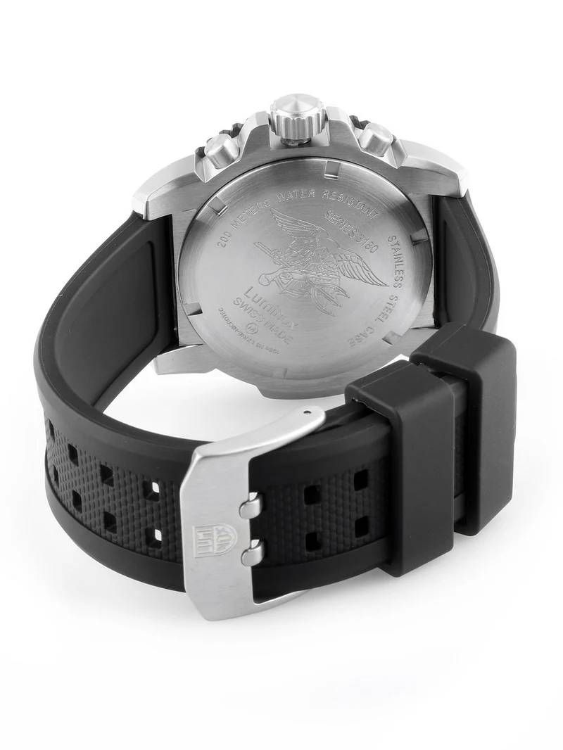 Luminox Giant Navy Seal Colormark XS.3181.F Herrenuhr Schwarz • Chronograph • LLT-Beleuchtung