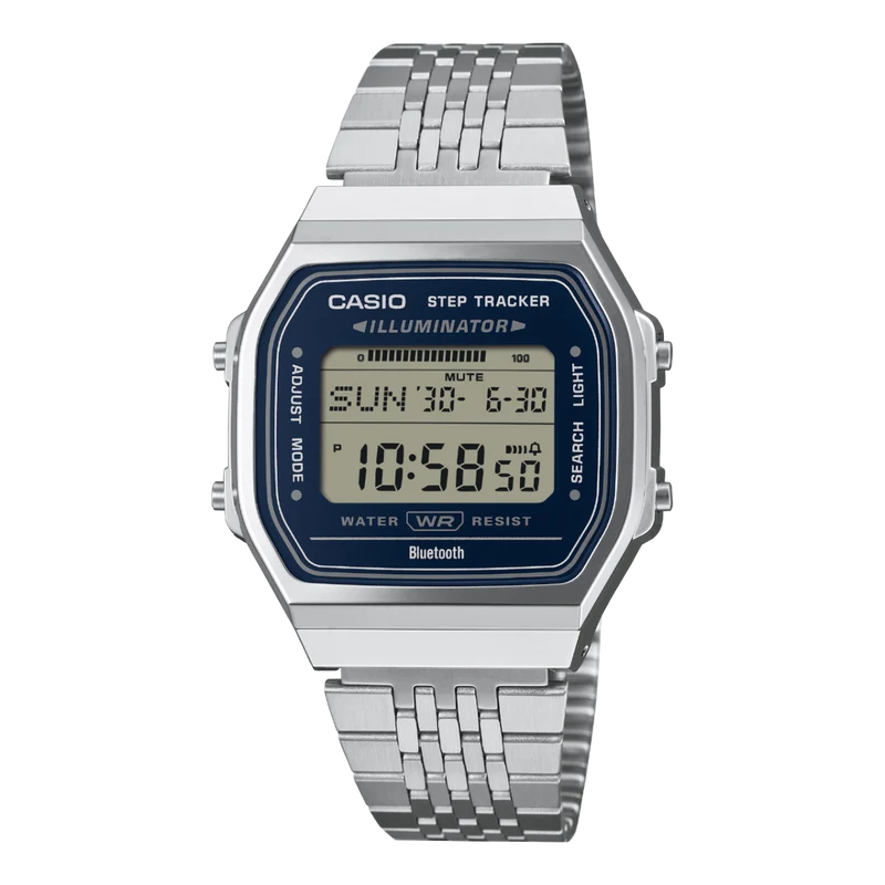 Casio Vintage ABL-100WE-2AEF Armbanduhr Schwarz • Schrittzähler • Bluetooth-Smartphone-Verbindung