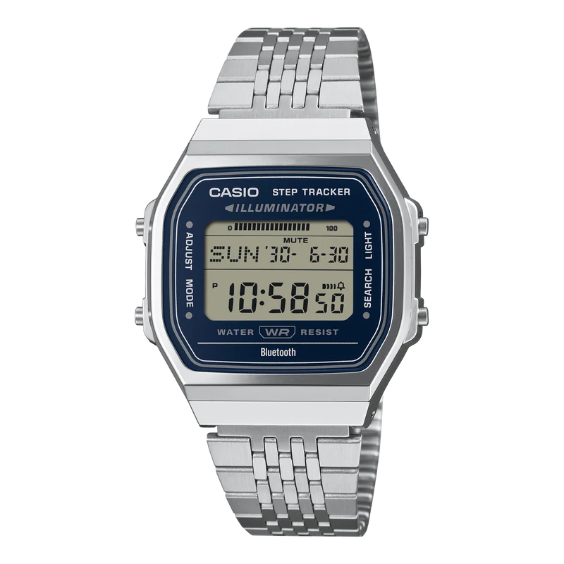 Casio Vintage ABL-100WE-2AEF Armbanduhr Schwarz • Schrittzähler • Bluetooth-Smartphone-Verbindung