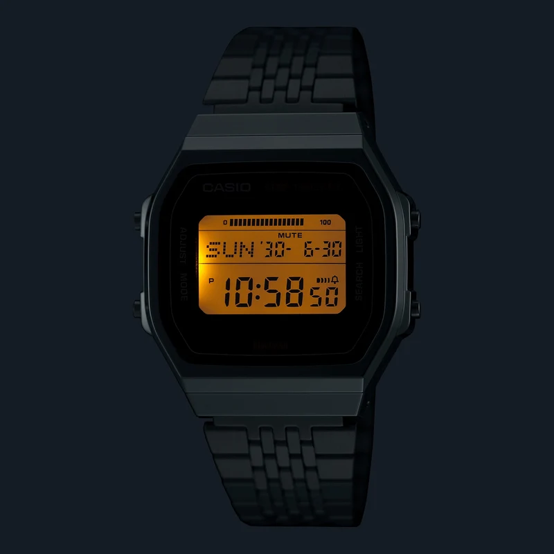 Casio Vintage ABL-100WE-2AEF Armbanduhr Schwarz • Schrittzähler • Bluetooth-Smartphone-Verbindung
