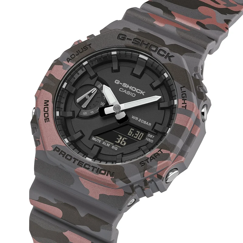 Casio GA-2100CM-8AER Herrenuhr G-Shock • Carbon Core Guard • Biobasiertes Resin