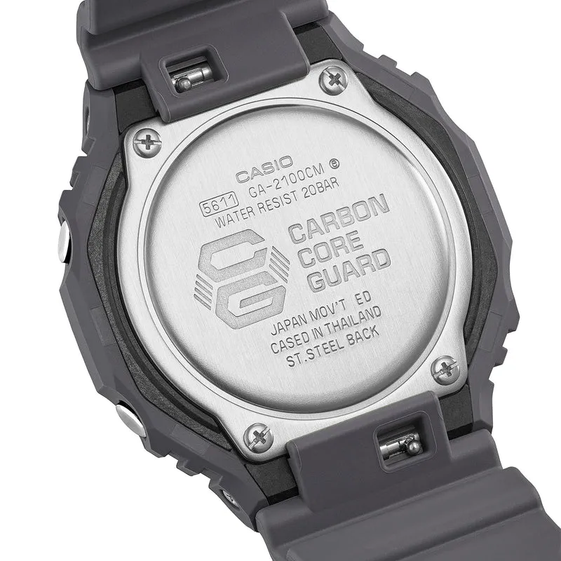 Casio GA-2100CM-8AER Herrenuhr G-Shock • Carbon Core Guard • Biobasiertes Resin