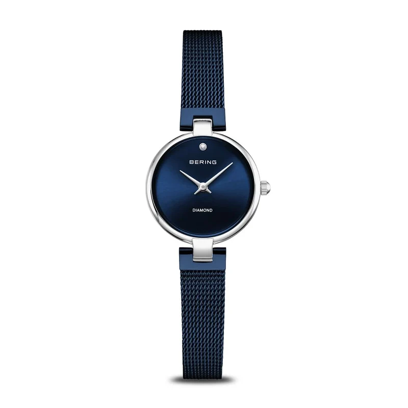 Bering Classic 17724-307 Damen Armbanduhr Silber • Saphirglas • Milanaise Armband