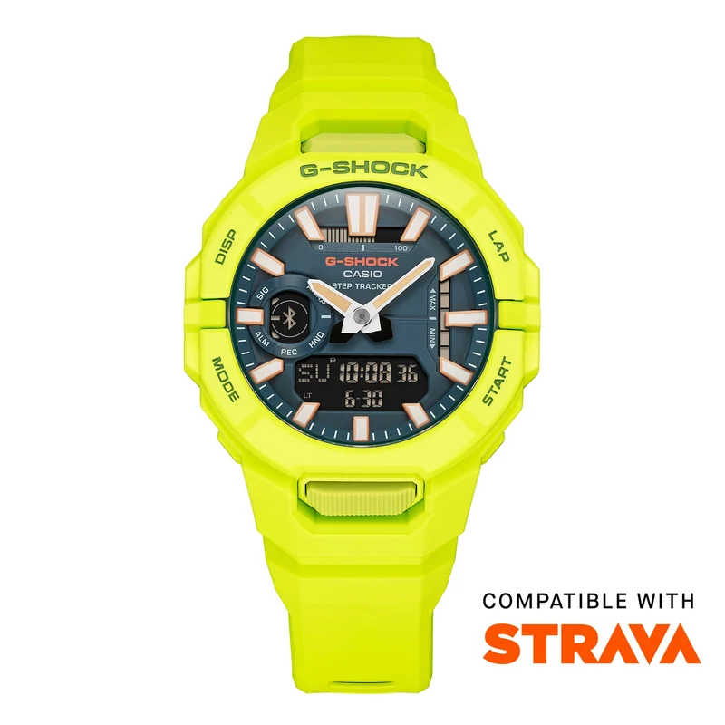 Casio G-Shock GBA-950-9A3ER Herren Armbanduhr • Biobasiertes Resin • Bluetooth Fitness-Tracking