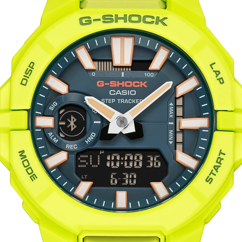 Casio G-Shock GBA-950-9A3ER Herren Armbanduhr • Biobasiertes Resin • Bluetooth Fitness-Tracking