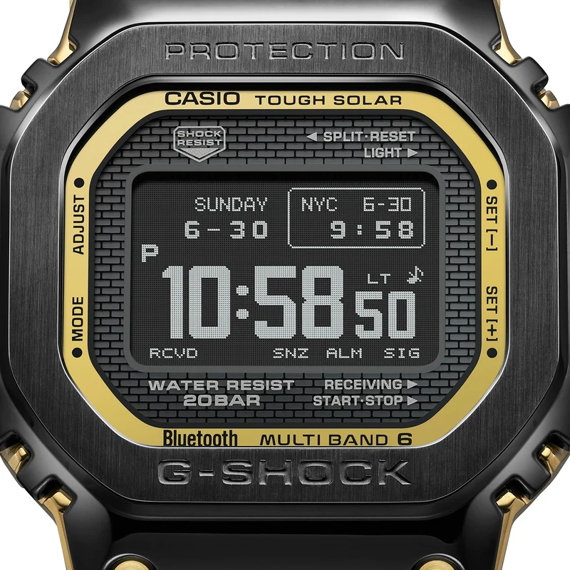 Casio G-Shock GMW-BZ5000BD-1ER Herrenuhr Schwarz • Full-Metal Solar-Funk • Made in Japan