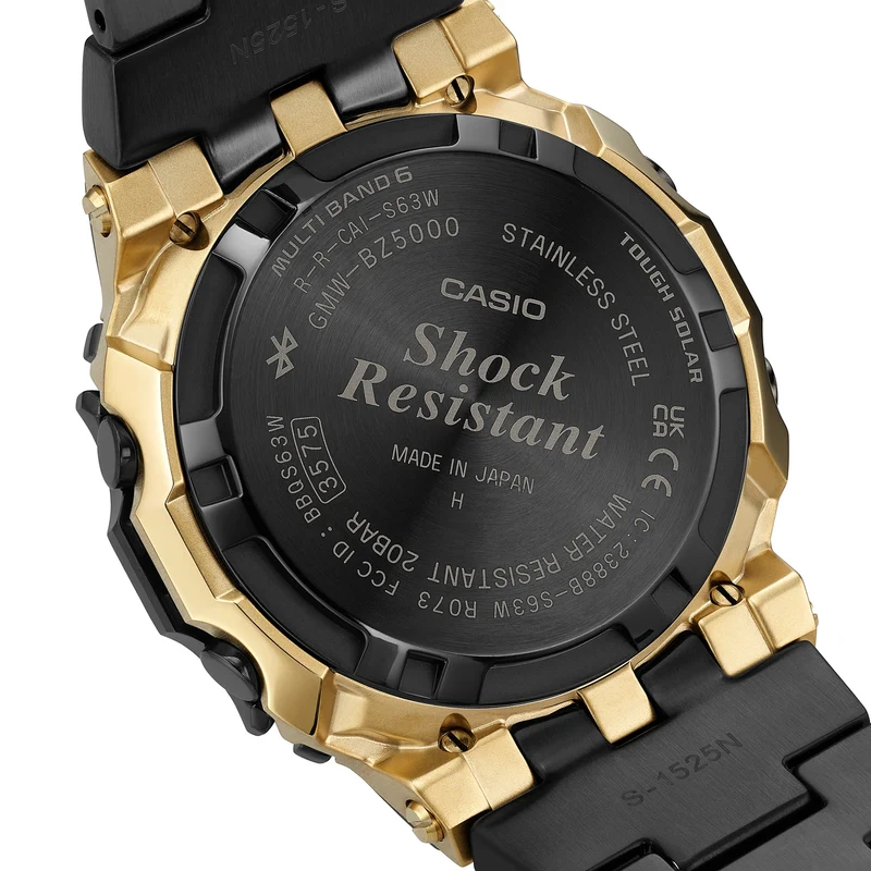 Casio G-Shock GMW-BZ5000BD-1ER Herrenuhr Schwarz • Full-Metal Solar-Funk • Made in Japan