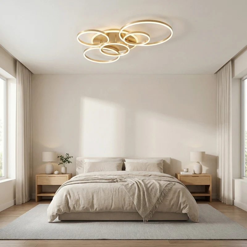 Minimalistische Aluminium Hanglamp E27 met LED Verstelbaar Modern Design voor Eetkamer Slaapkamer Leeshoek | Sansoti