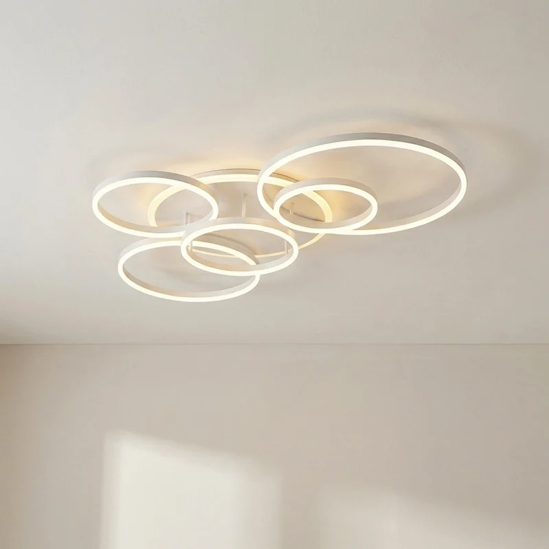 Minimalistische Aluminium Hanglamp E27 met LED Verstelbaar Modern Design voor Eetkamer Slaapkamer Leeshoek | Sansoti