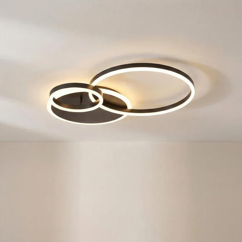 Minimalistische Aluminium Hanglamp E27 met LED Verstelbaar Modern Design voor Eetkamer Slaapkamer Leeshoek | Sansoti