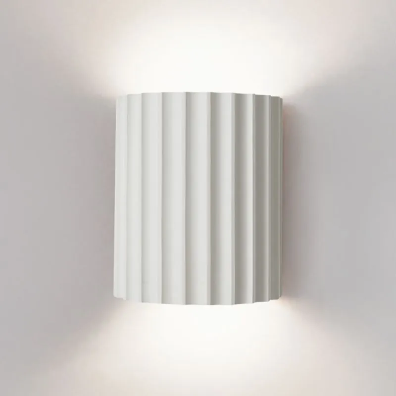 Wandlamp Rond LED Dimbaar Hars Muurdecoratie Kleuraccent Sfeerlicht Leeshoek Gang Slaapkamer Woonkamer | Sansoti