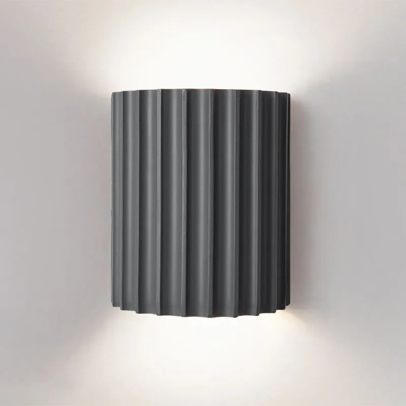 Wandlamp Rond LED Dimbaar Hars Muurdecoratie Kleuraccent Sfeerlicht Leeshoek Gang Slaapkamer Woonkamer | Sansoti