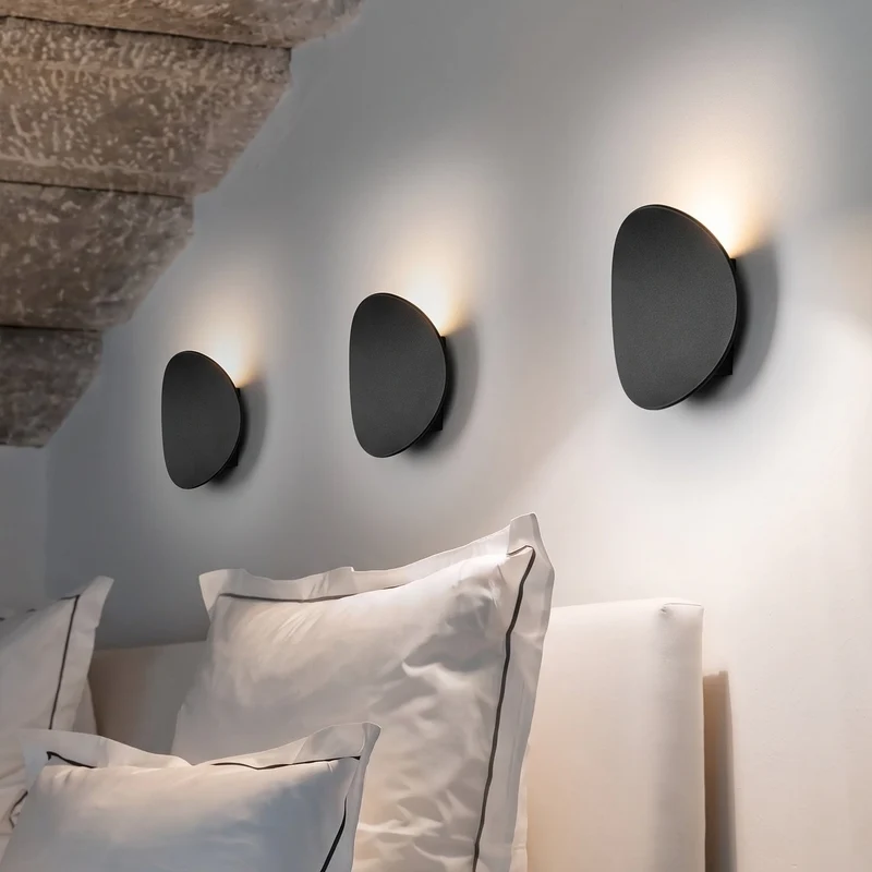 Aluminium Wandlamp Rond Design LED Verlichting voor Woonkamer Slaapkamer Gang Modern Interieur Sfeerverlichting | Sansoti