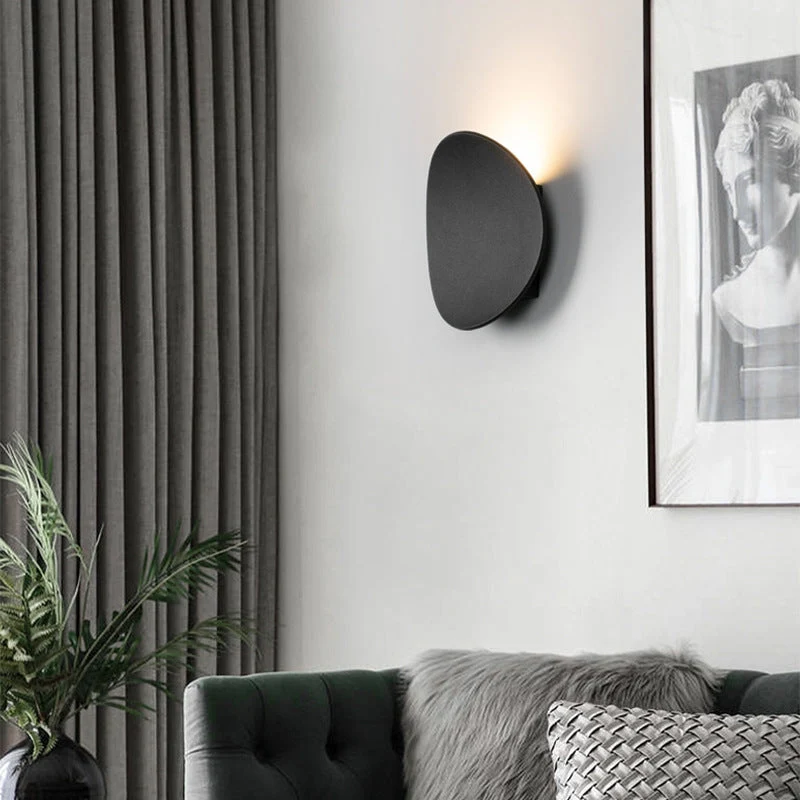 Aluminium Wandlamp Rond Design LED Verlichting voor Woonkamer Slaapkamer Gang Modern Interieur Sfeerverlichting | Sansoti