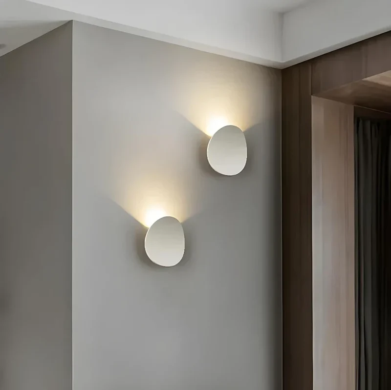 Aluminium Wandlamp Rond Design LED Verlichting voor Woonkamer Slaapkamer Gang Modern Interieur Sfeerverlichting | Sansoti