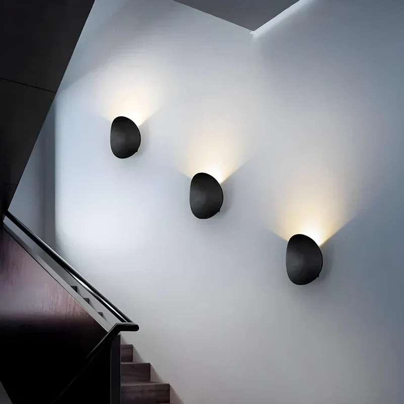 Aluminium Wandlamp Rond Design LED Verlichting voor Woonkamer Slaapkamer Gang Modern Interieur Sfeerverlichting | Sansoti