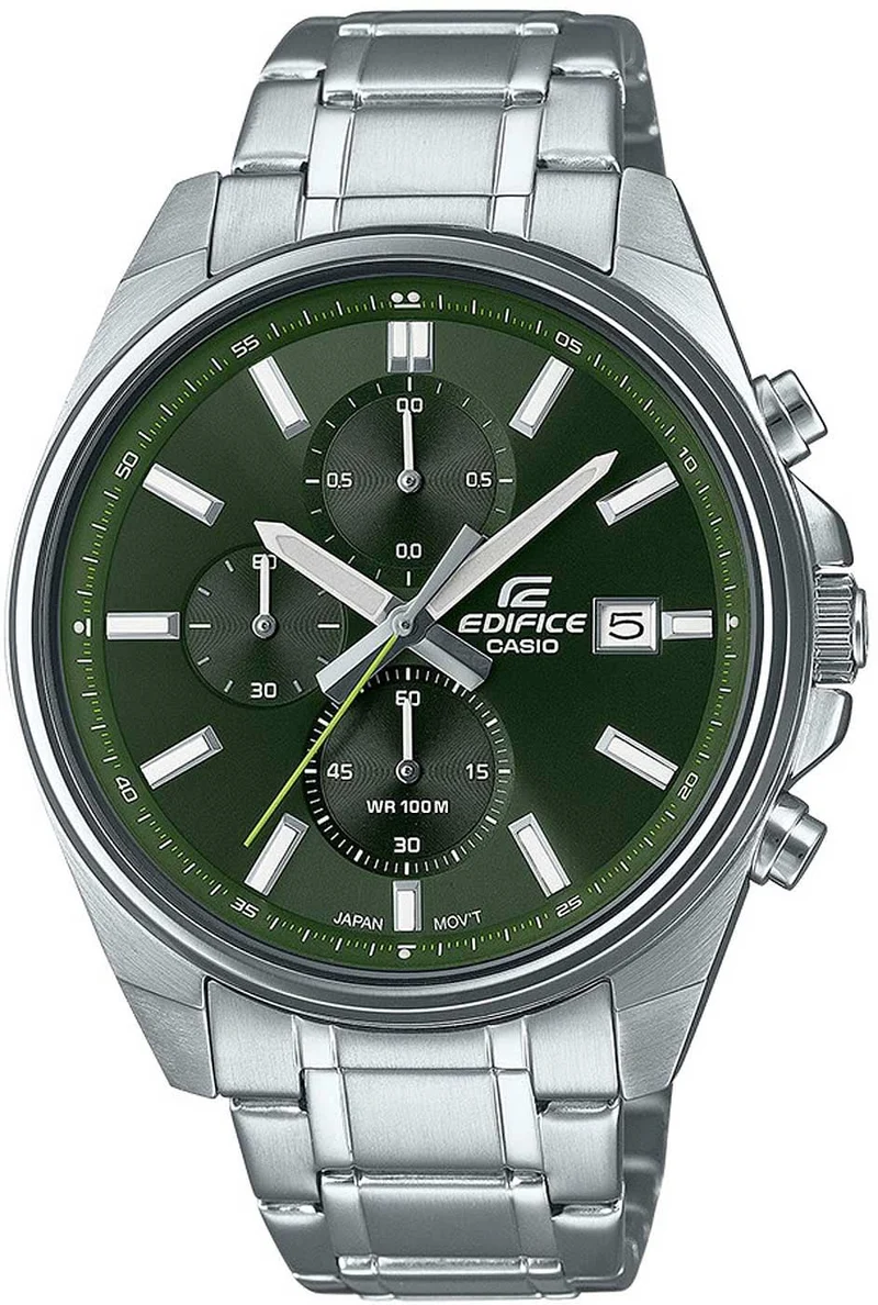 Casio Edifice EFV-610D-3CVUEF Herrenuhr • Chronograph-Funktion • Sportliches Design