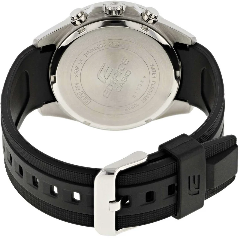 Casio Edifice EFV-550P-1AVUEF Herrenuhr • Sportlicher Chronograph • 10 bar Wasserdichtigkeit