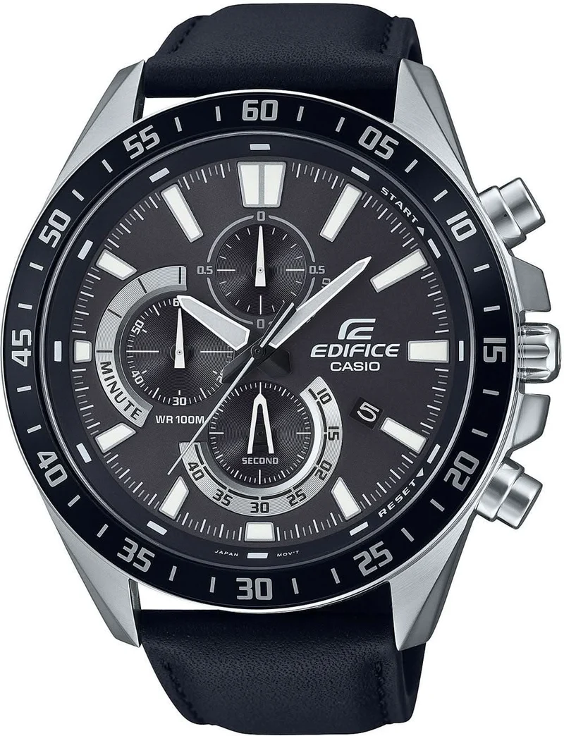 Casio Edifice EFV-620L-1AVUEF Herrenuhr • Präziser Chronograph • 10 Bar Wasserdichtigkeit