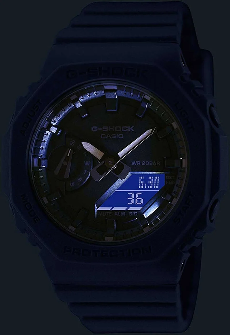 Casio G-Shock GMA-S2100BA-2A1ER Damenuhr • Extreme Stoßfestigkeit • Weltzeitfunktion
